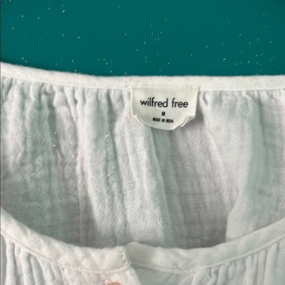 Wilfred Long Sleeve White Sail Dress - Picture 2 of 10